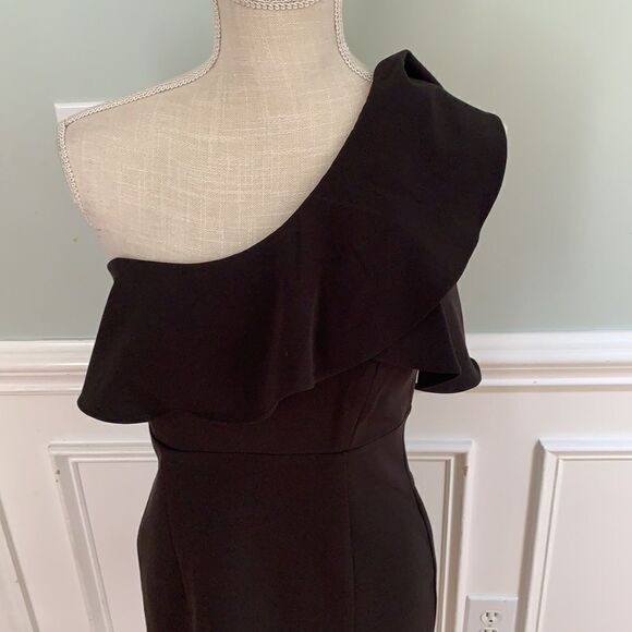 Bardot Ruffle Dress in Black Revolve size 6 - Picture 6 of 10